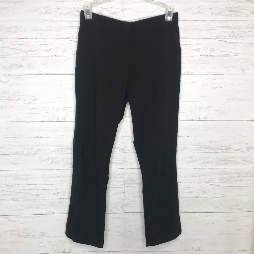 DVF Black Genesis Cropped Trousers Pants